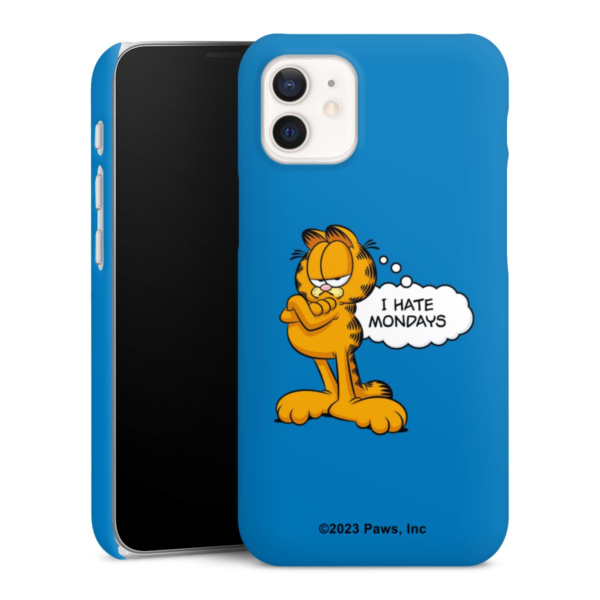 Garfield Ik haat maandagen blauw