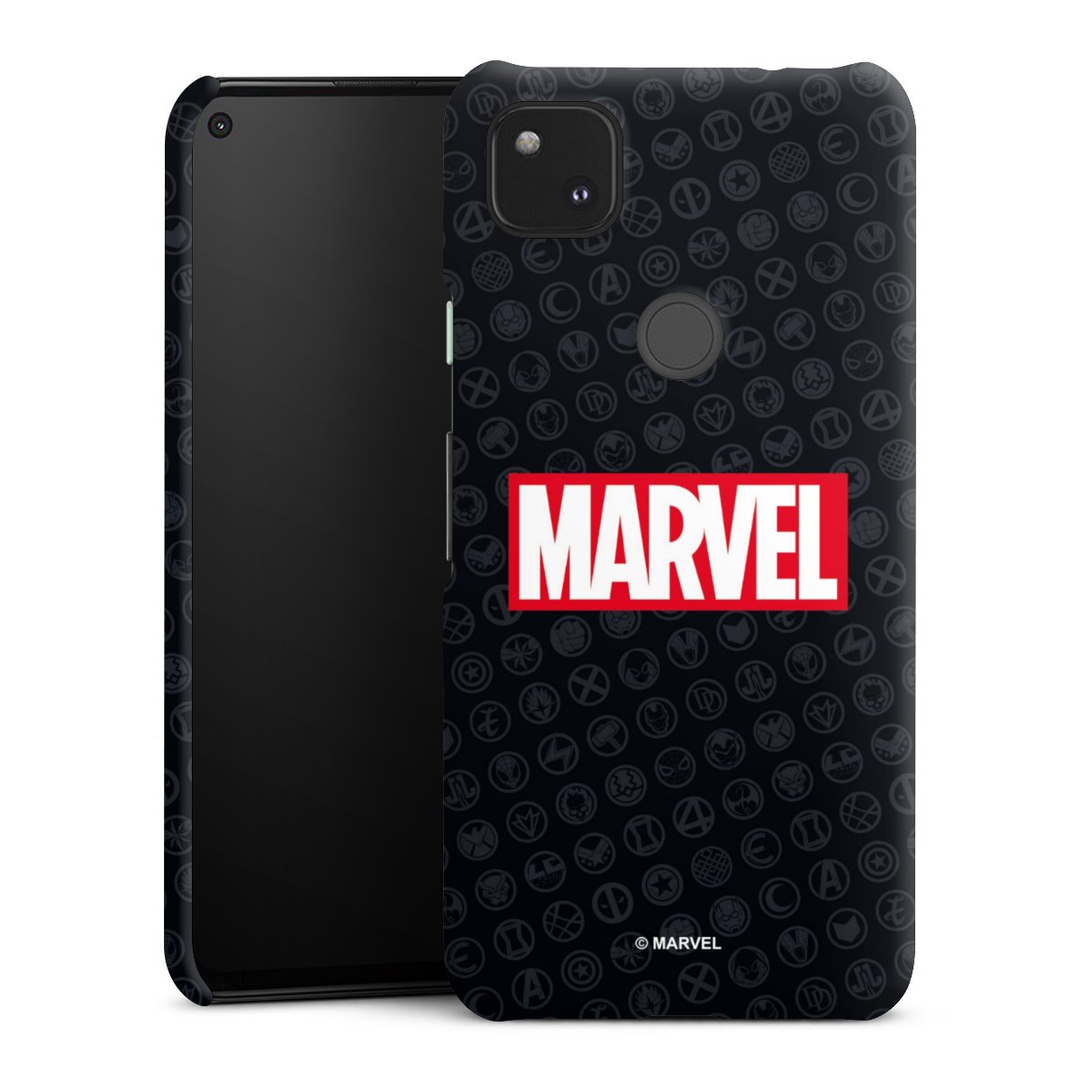 Marvel Logo Black Red 