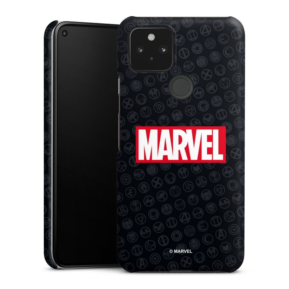 Marvel Logo Black Red 