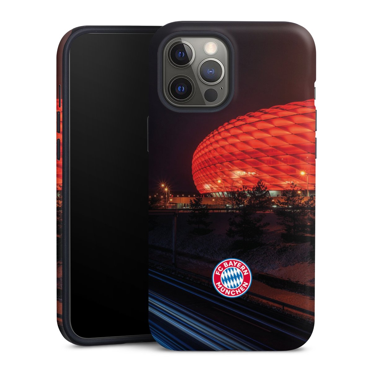 Allianz Arena bei Nacht FCB