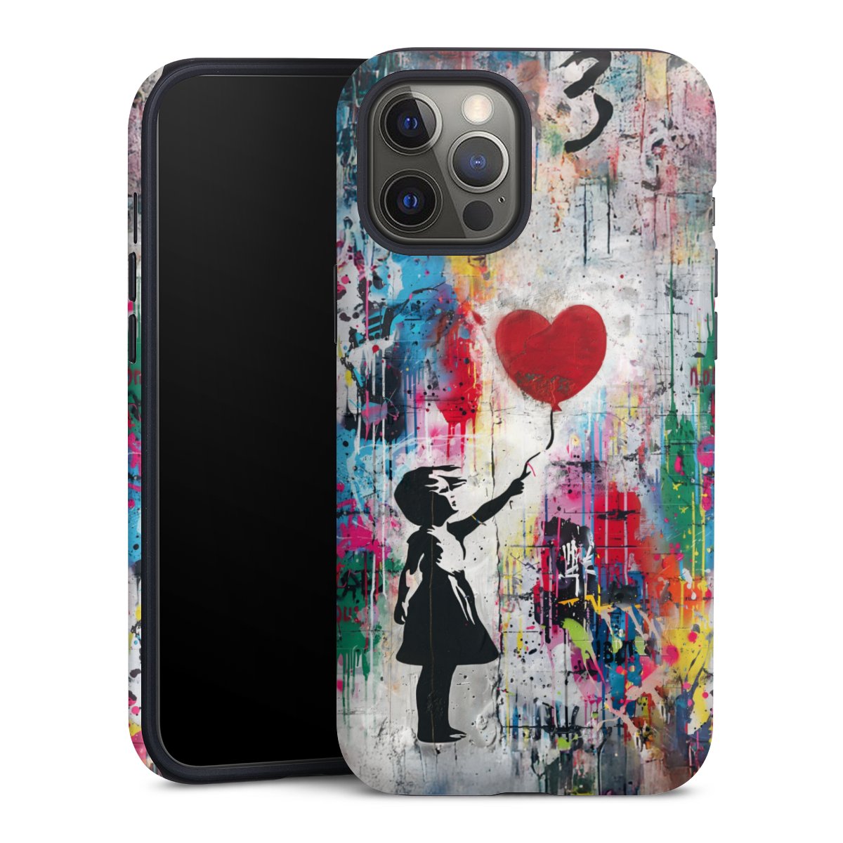 Balloon Girl Colorful