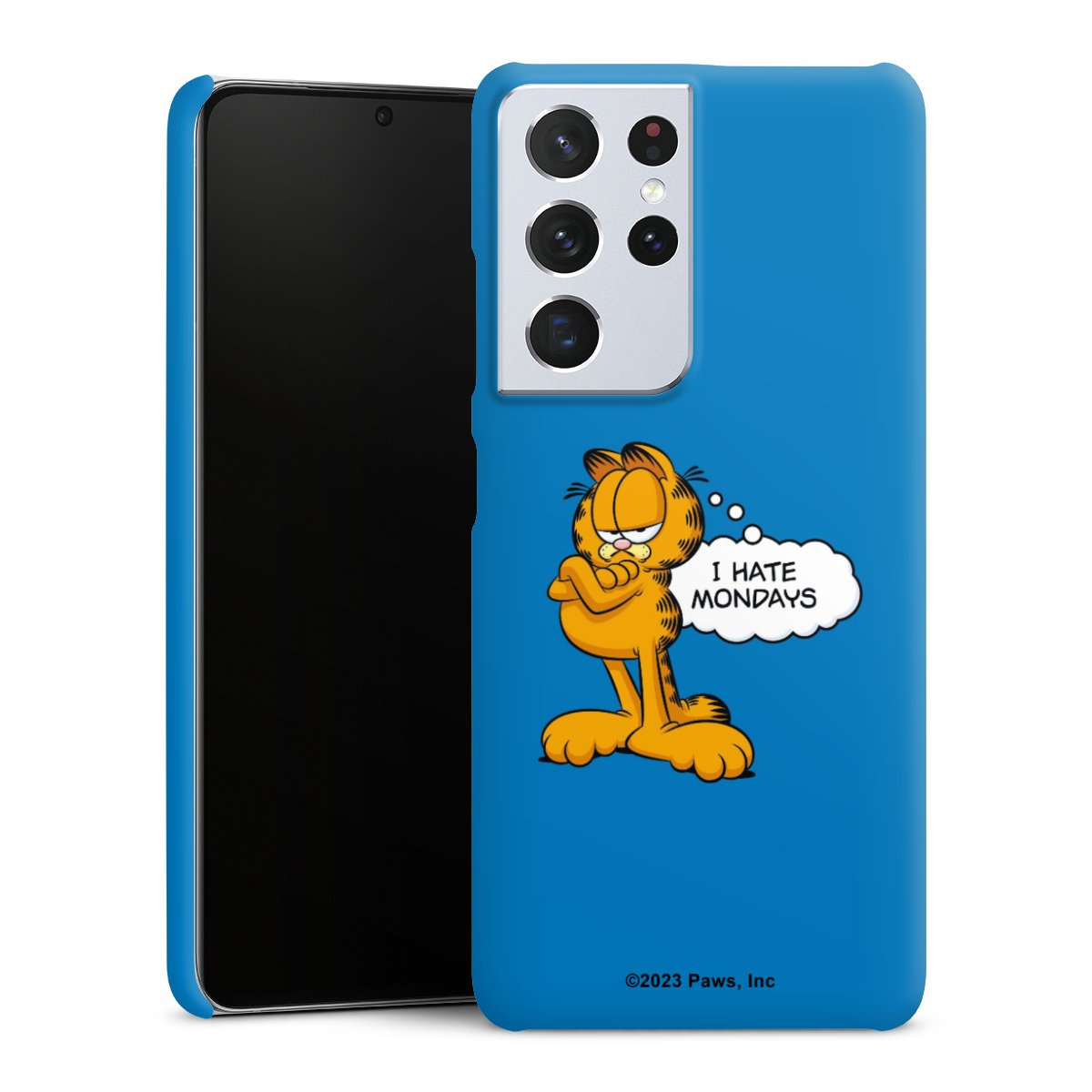 Garfield Ik haat maandagen blauw