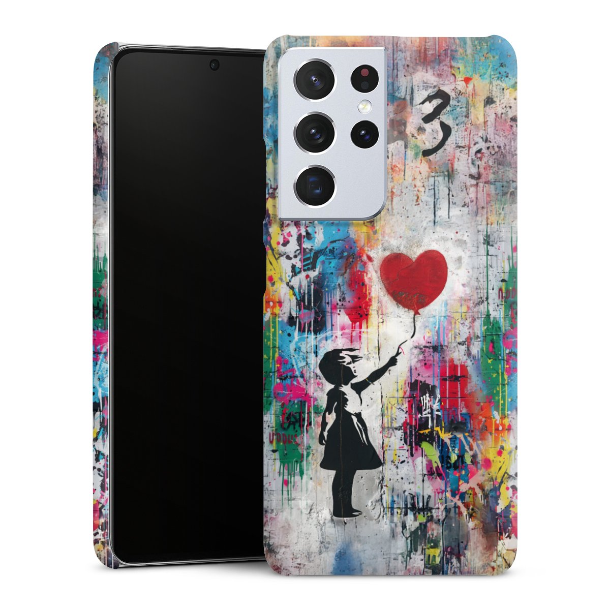 Balloon Girl Colorful