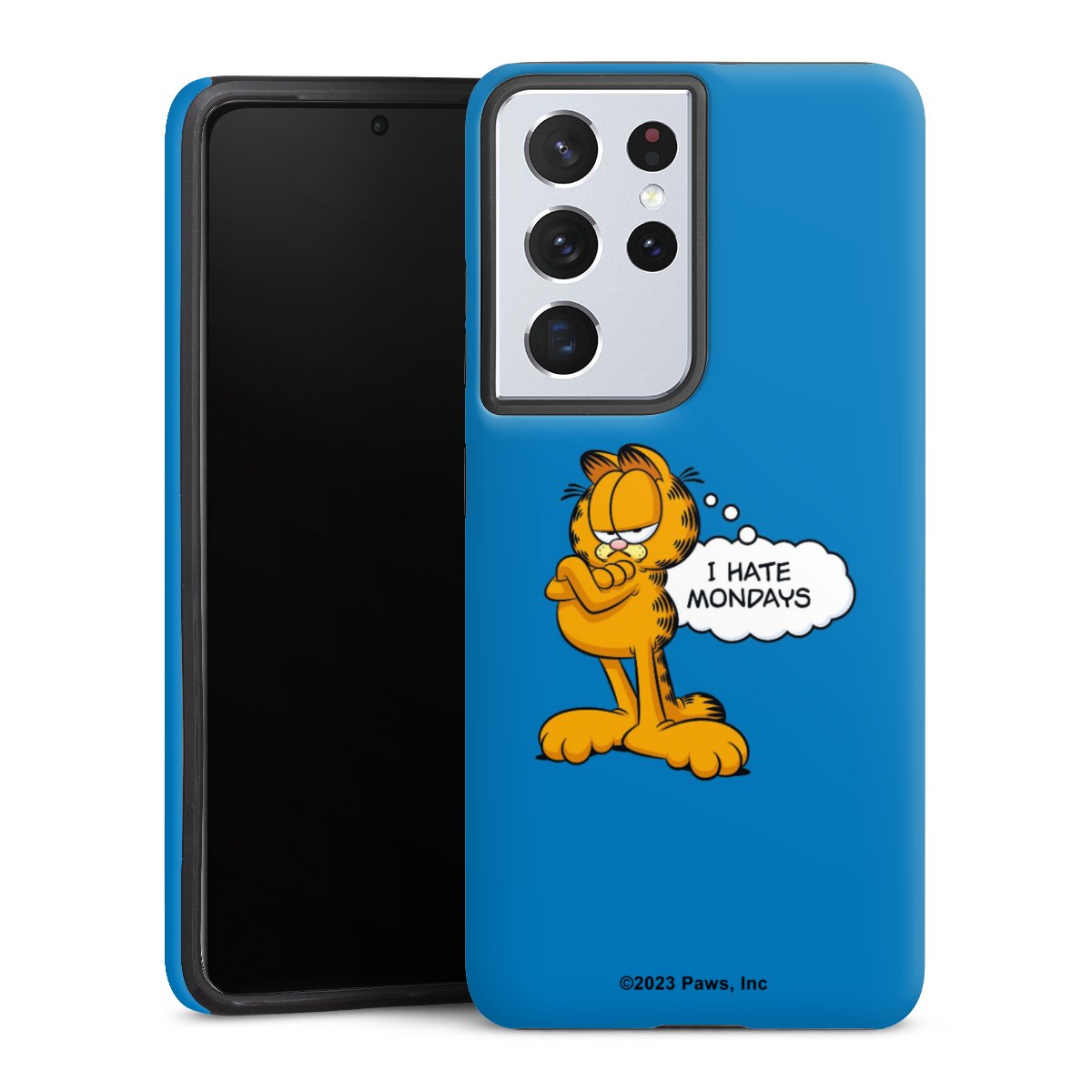 Garfield Ik haat maandagen blauw