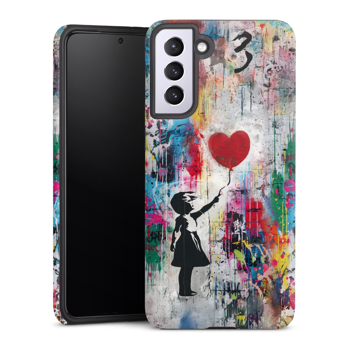 Balloon Girl Colorful