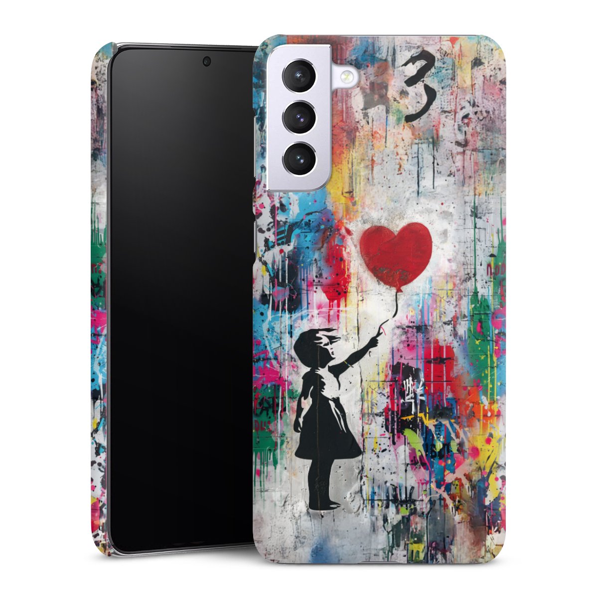 Balloon Girl Colorful