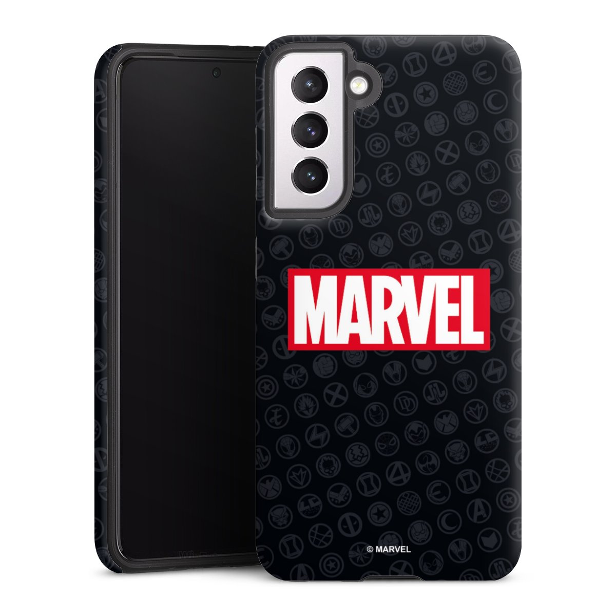 Marvel Logo Black Red 