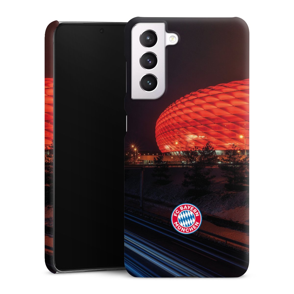 Allianz Arena bei Nacht FCB