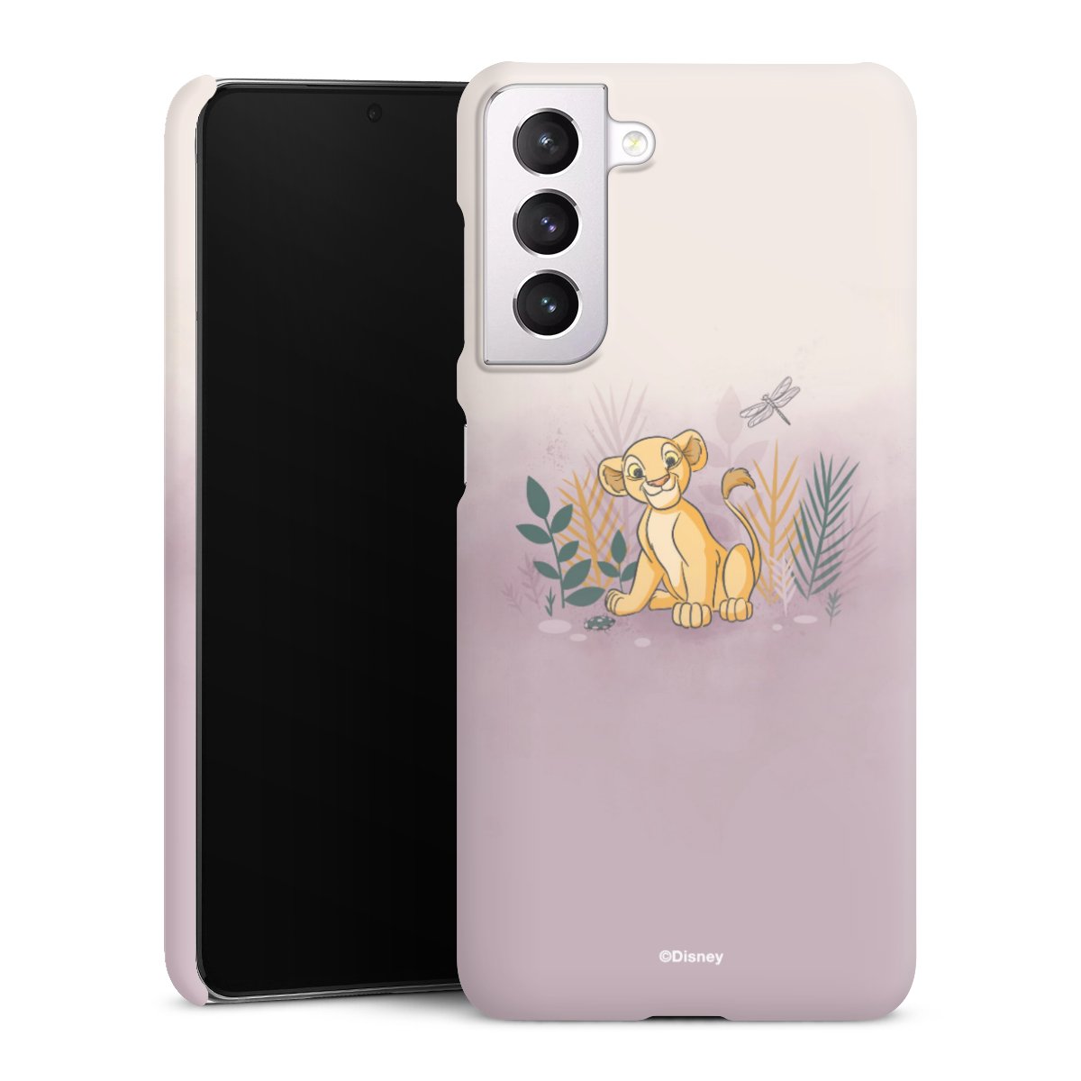 Nala avec des fleurs