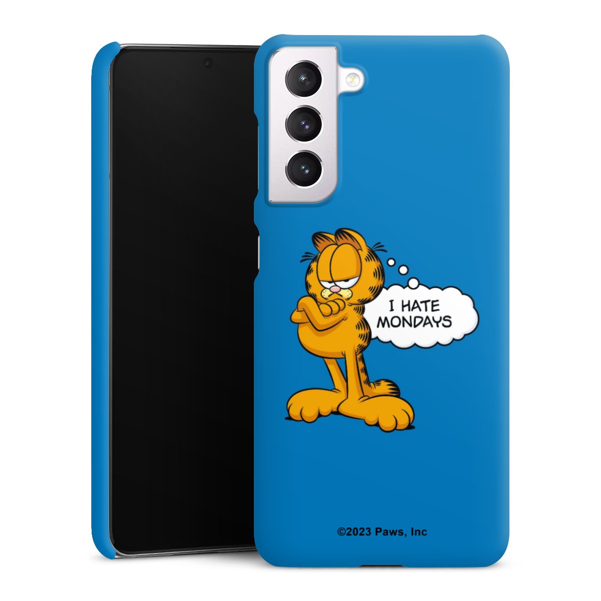 Garfield Ik haat maandagen blauw