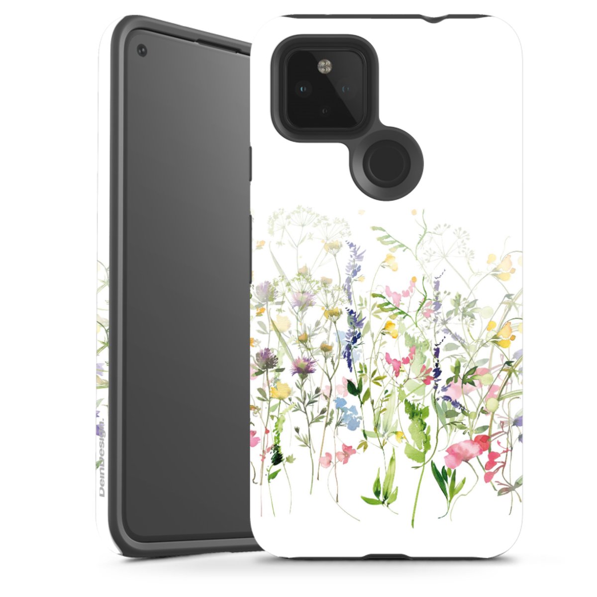 Fleurs de prairie printanières colorées