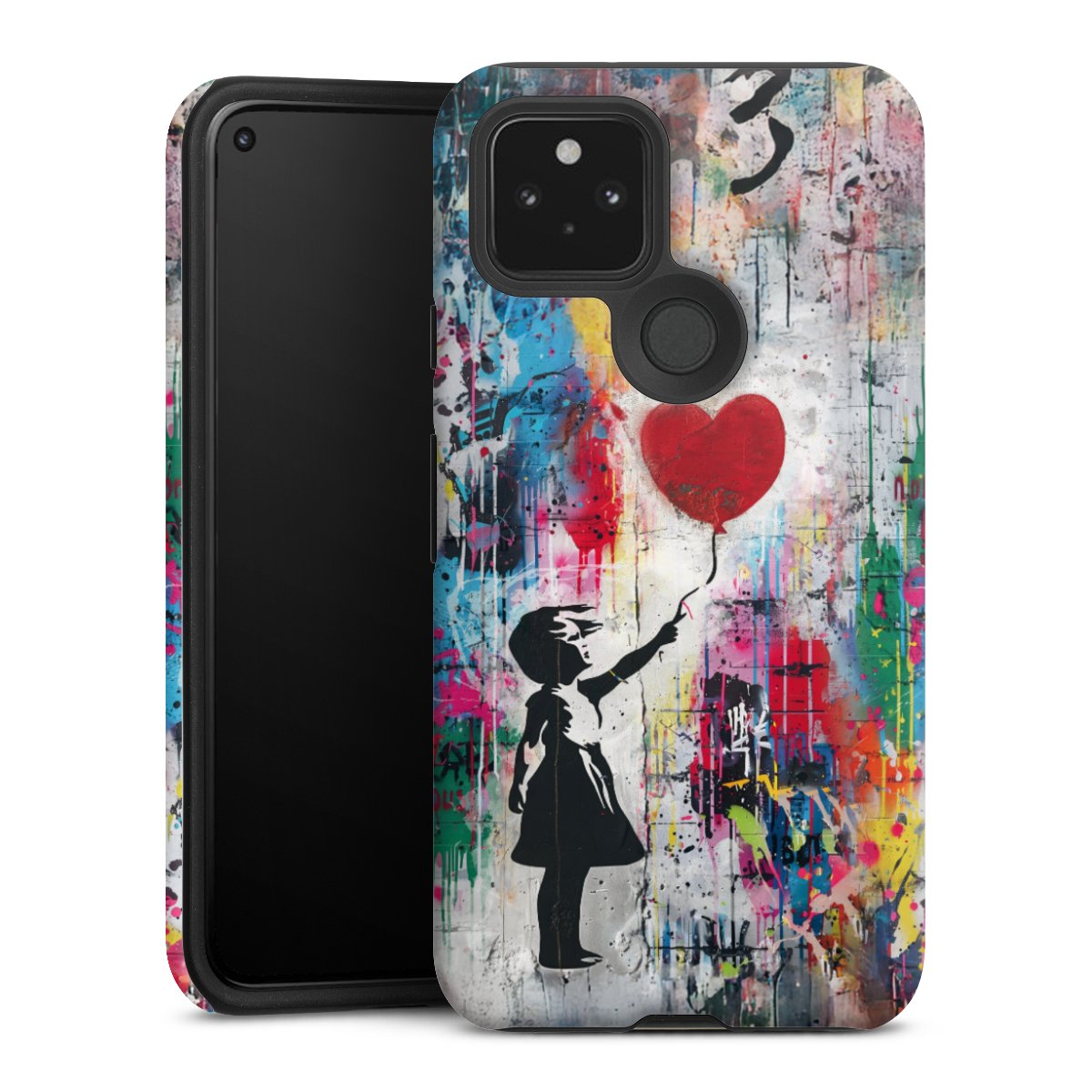 Balloon Girl Colorful