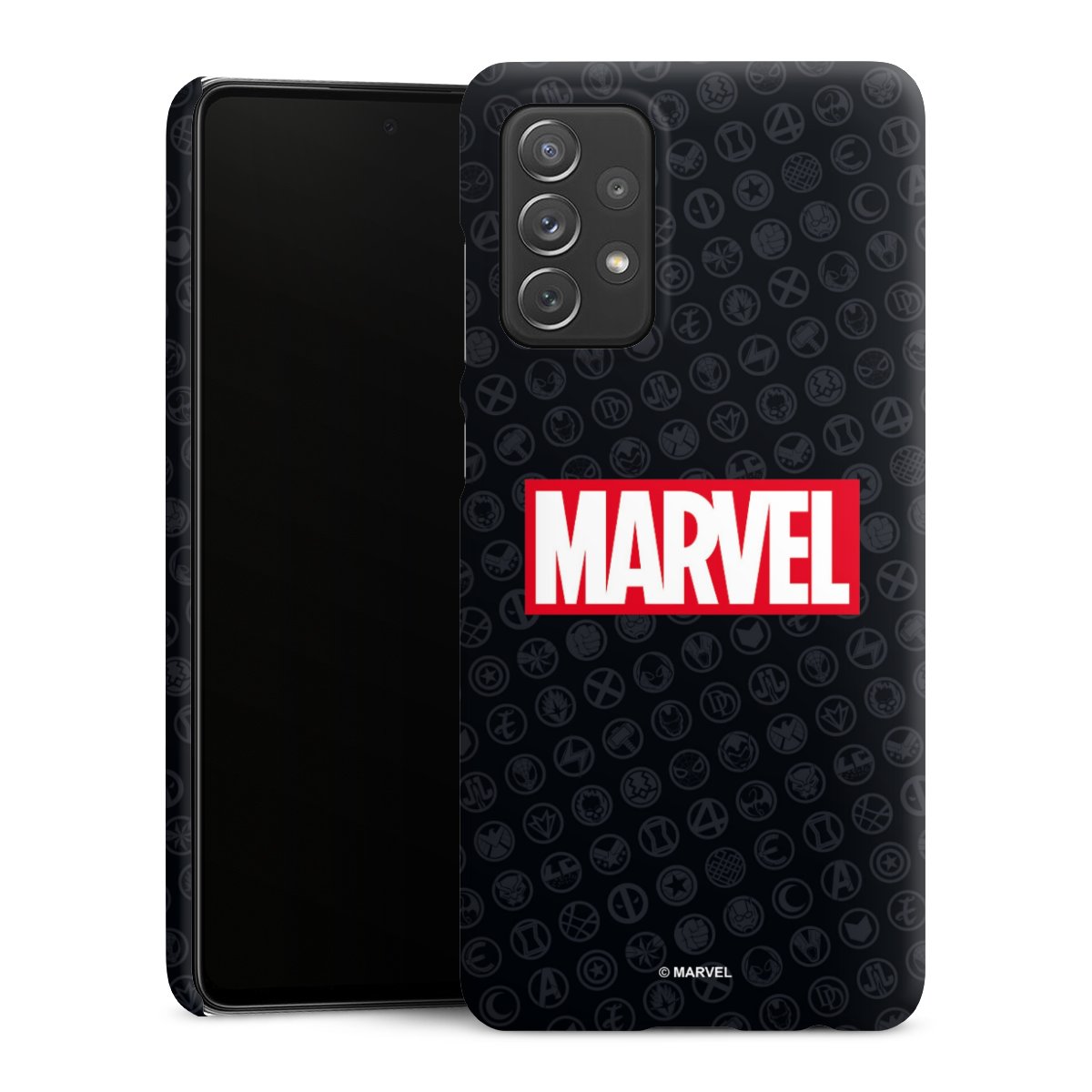 Marvel Logo Black Red 