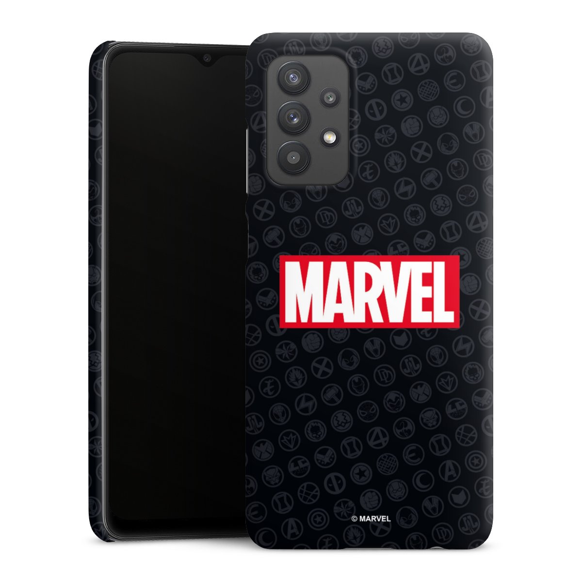 Marvel Logo Black Red 