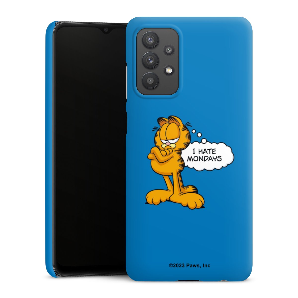 Garfield Je déteste les lundis Bleu