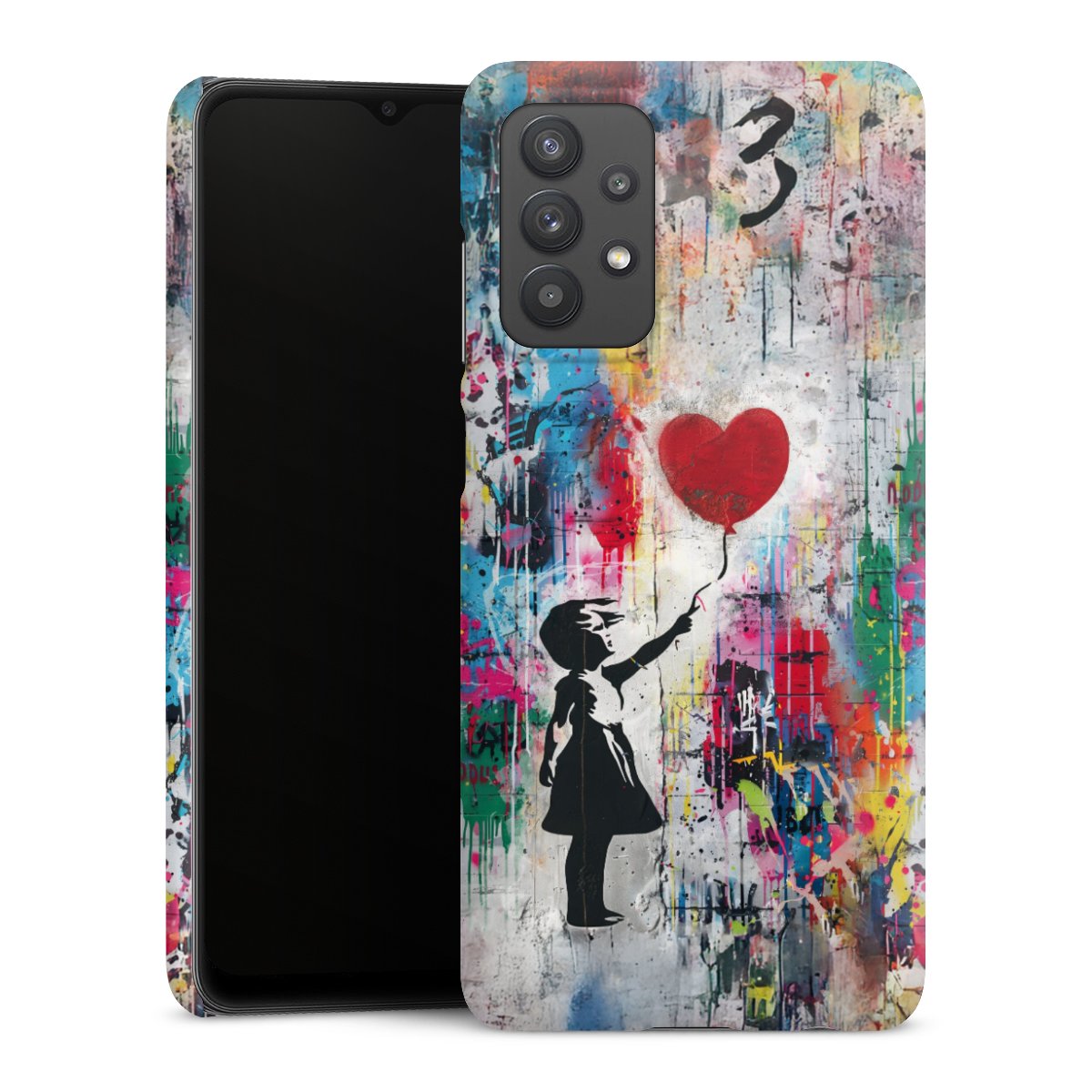 Balloon Girl Colorful