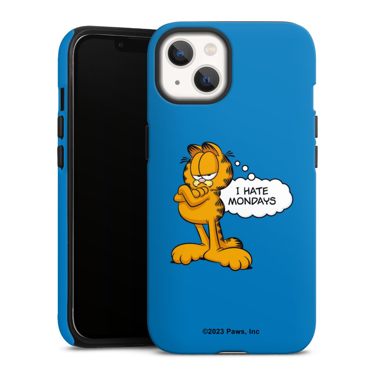 Garfield Je déteste les lundis Bleu