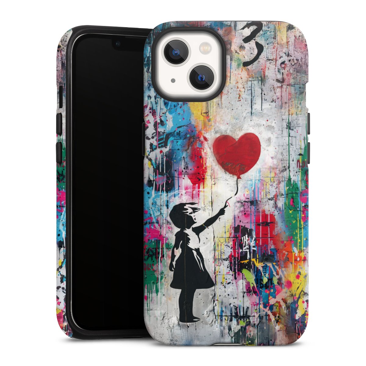 Balloon Girl Colorful