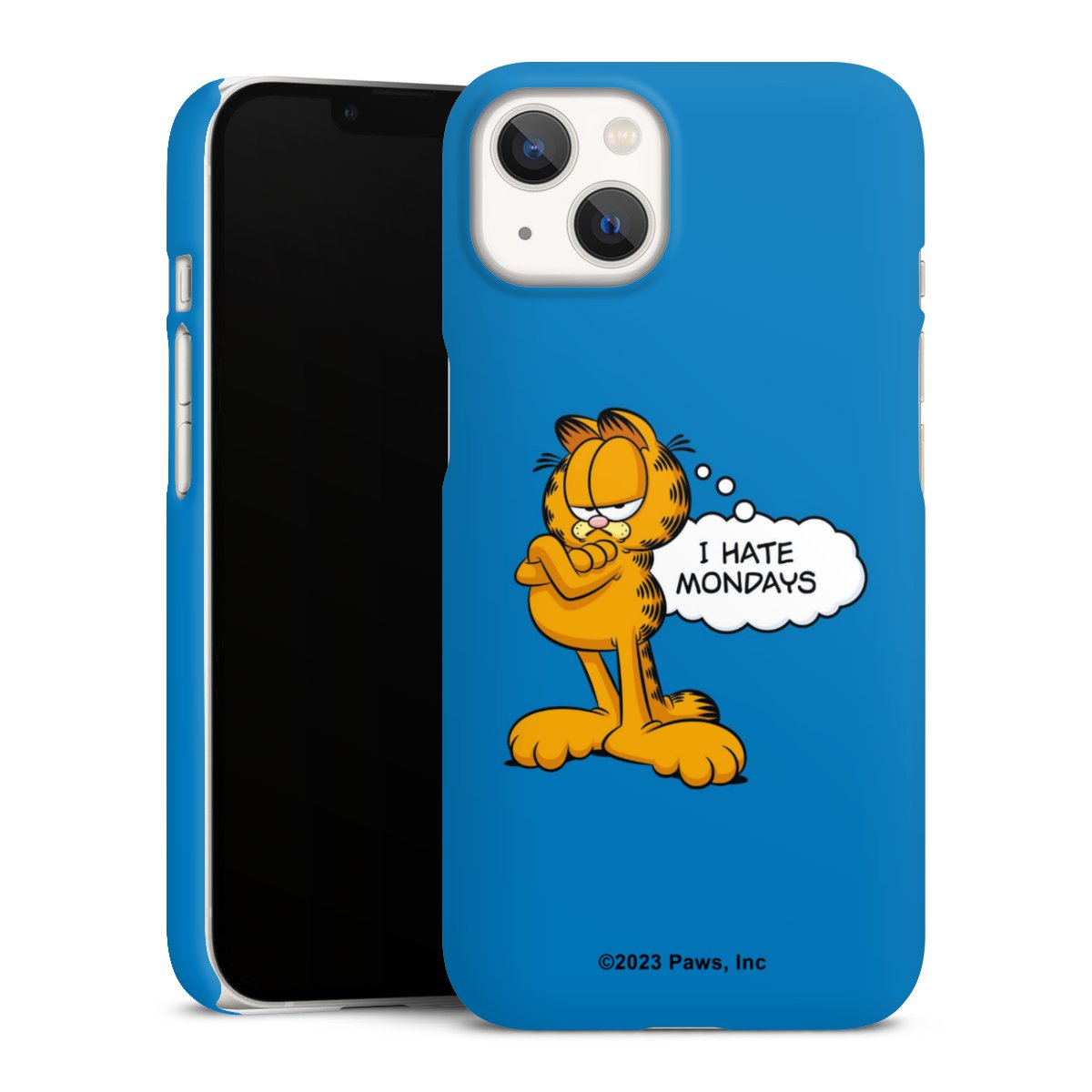 Garfield Ik haat maandagen blauw