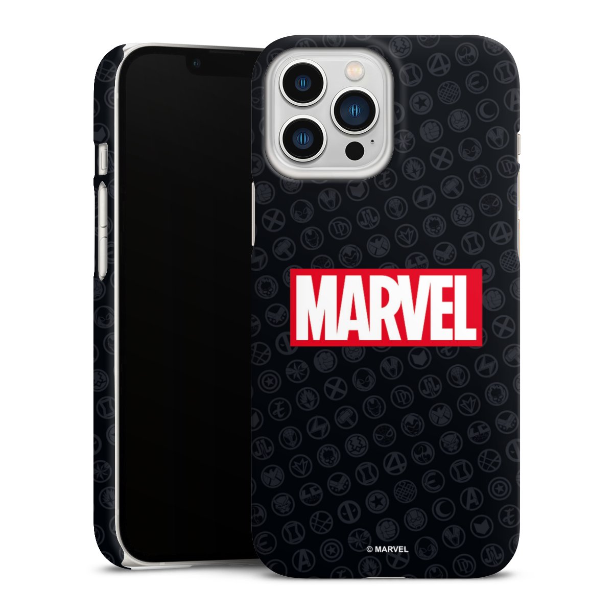 Marvel Logo Black Red 