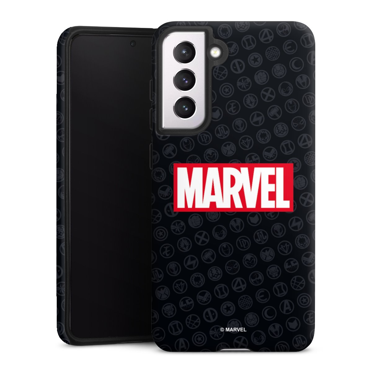 Marvel Logo Black Red 