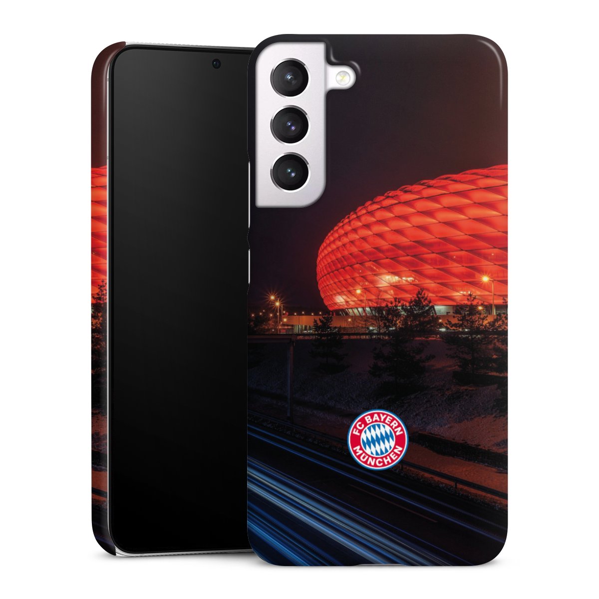 Allianz Arena bei Nacht FCB