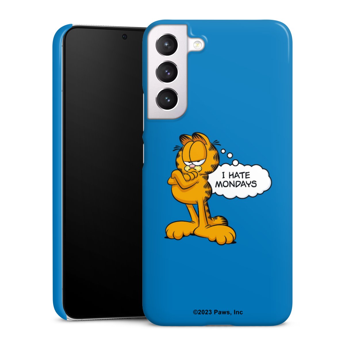 Garfield Ik haat maandagen blauw