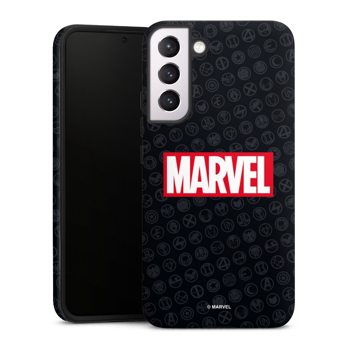 Marvel Logo Black Red 