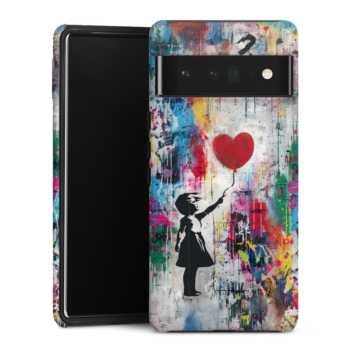 Balloon Girl Colorful