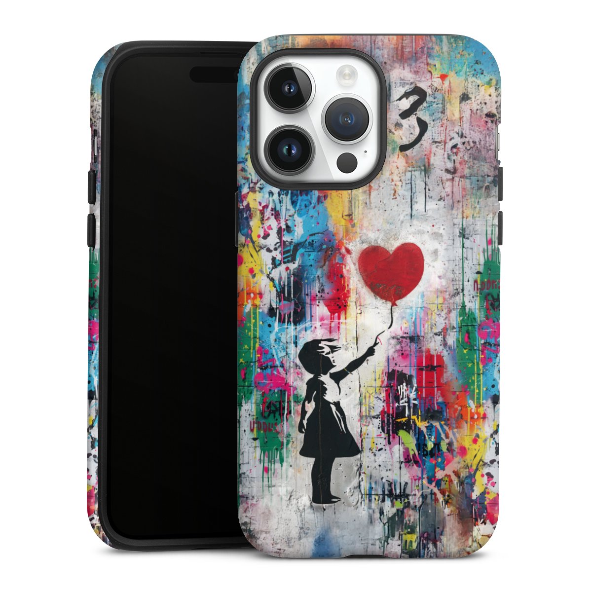 Balloon Girl Colorful