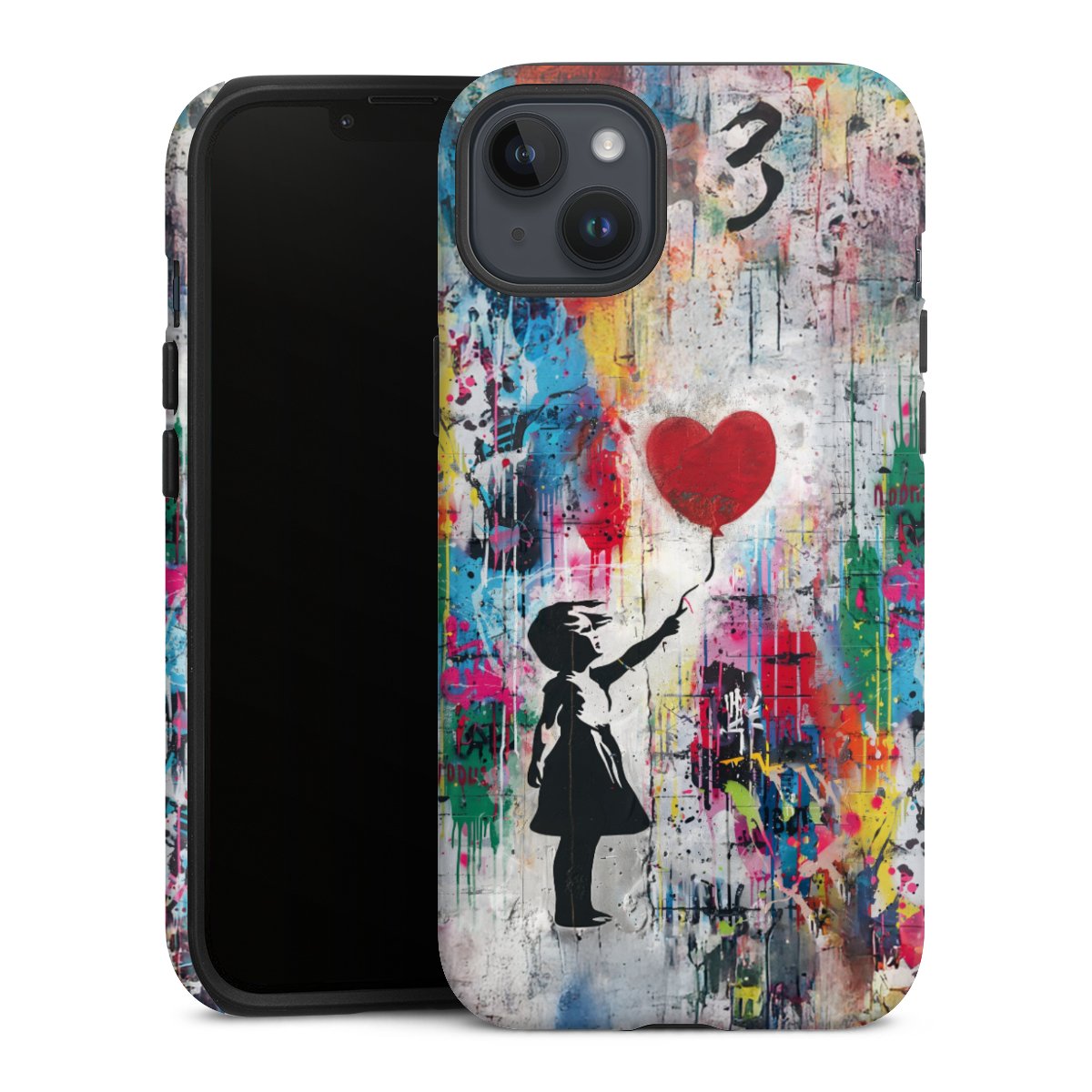 Balloon Girl Colorful