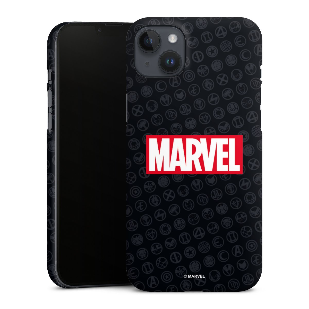 Marvel Logo Black Red 