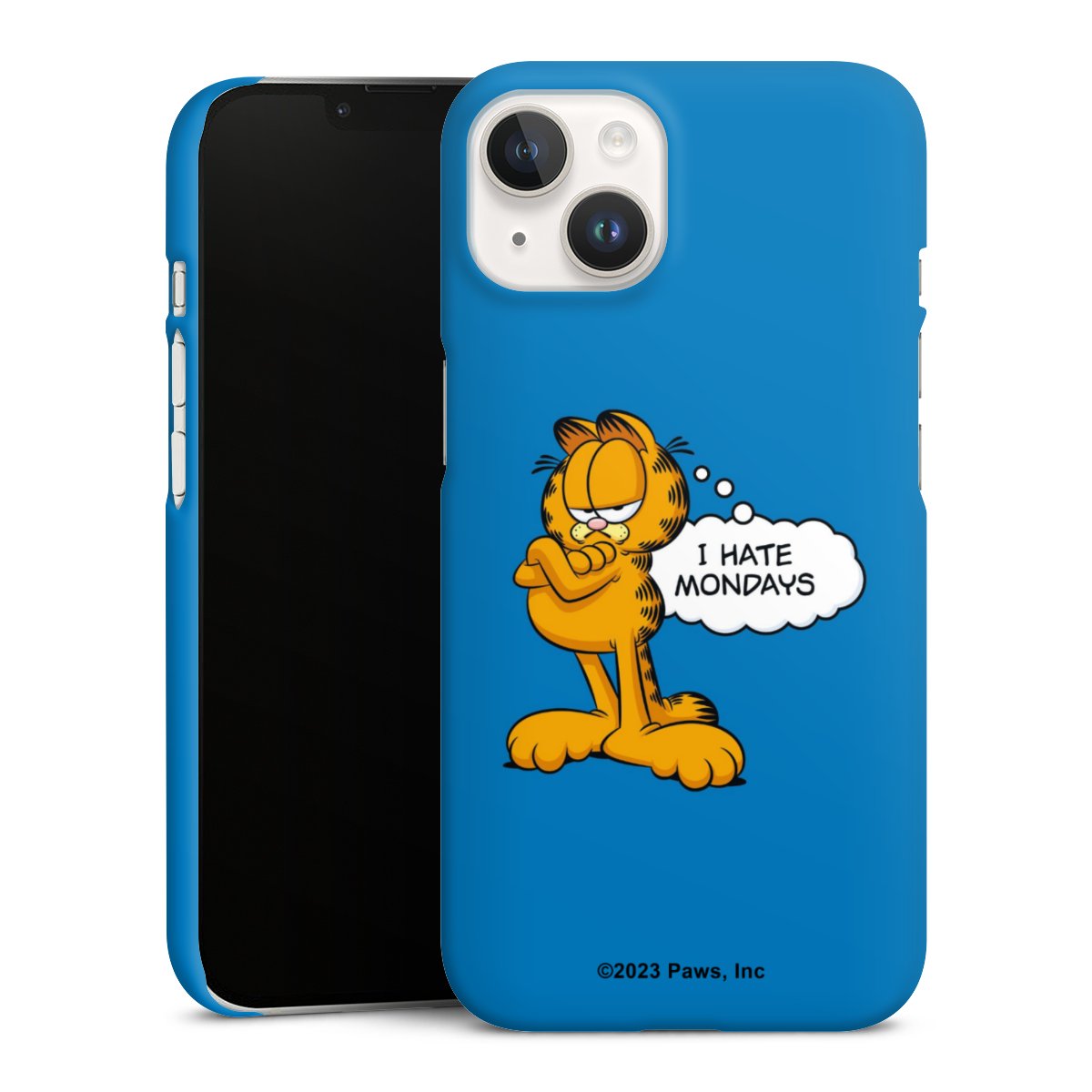 Garfield Je déteste les lundis Bleu