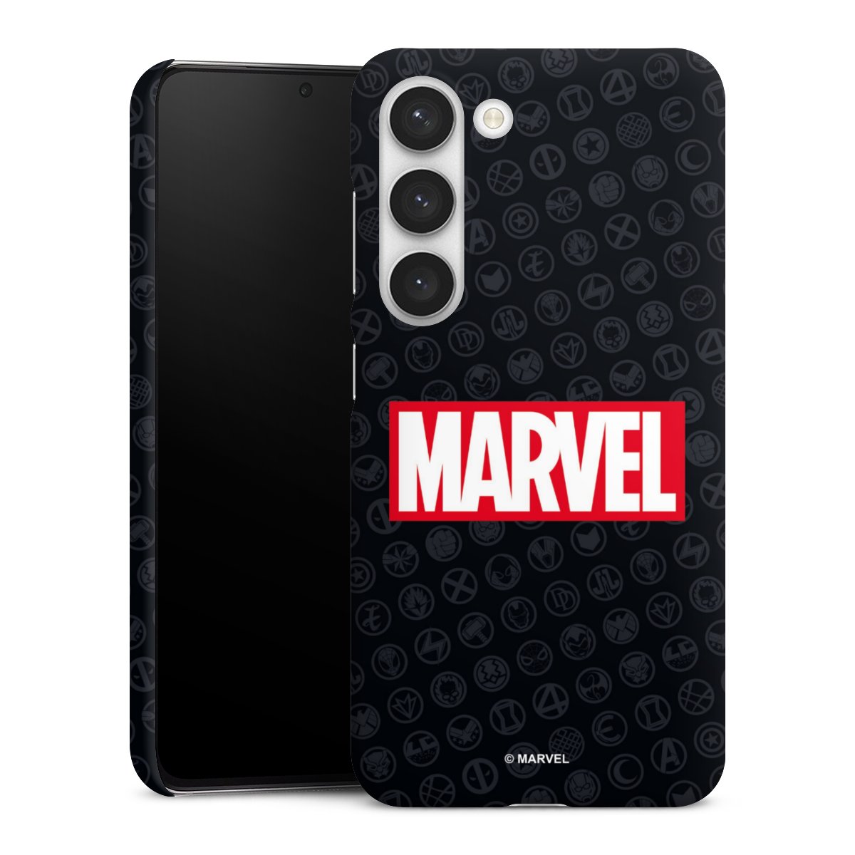 Marvel Logo Black Red 