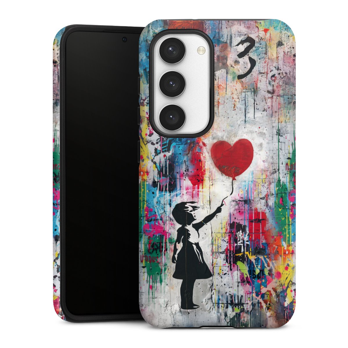 Balloon Girl Colorful