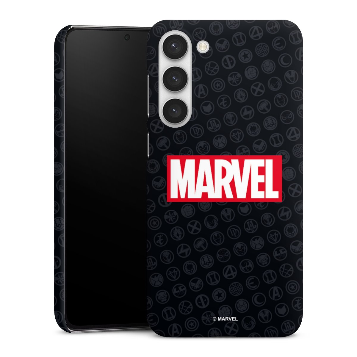 Marvel Logo Black Red 