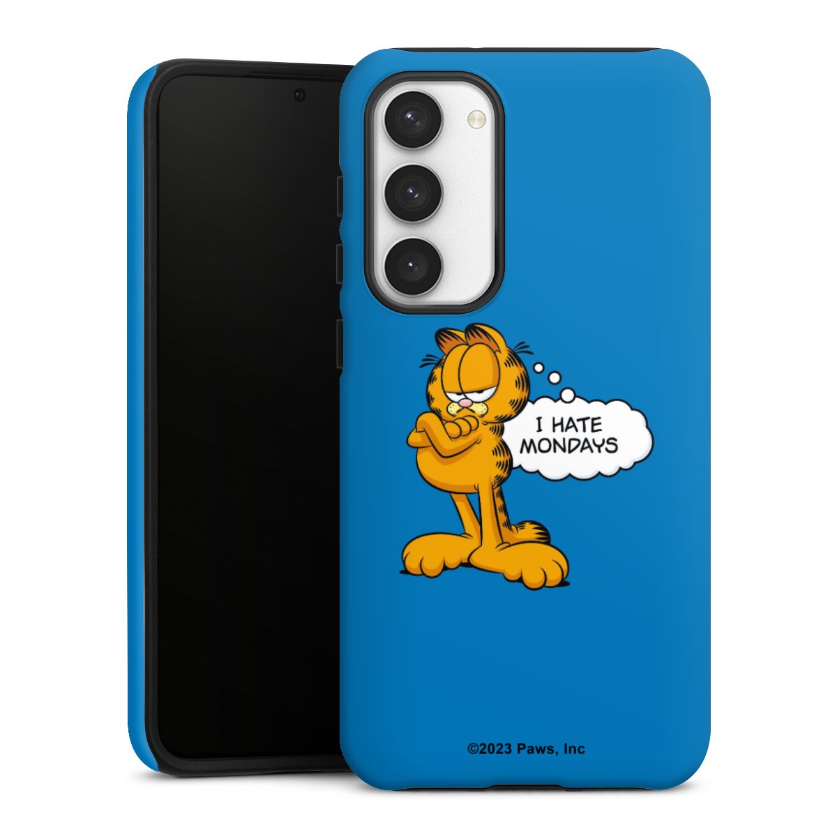 Garfield Ik haat maandagen blauw