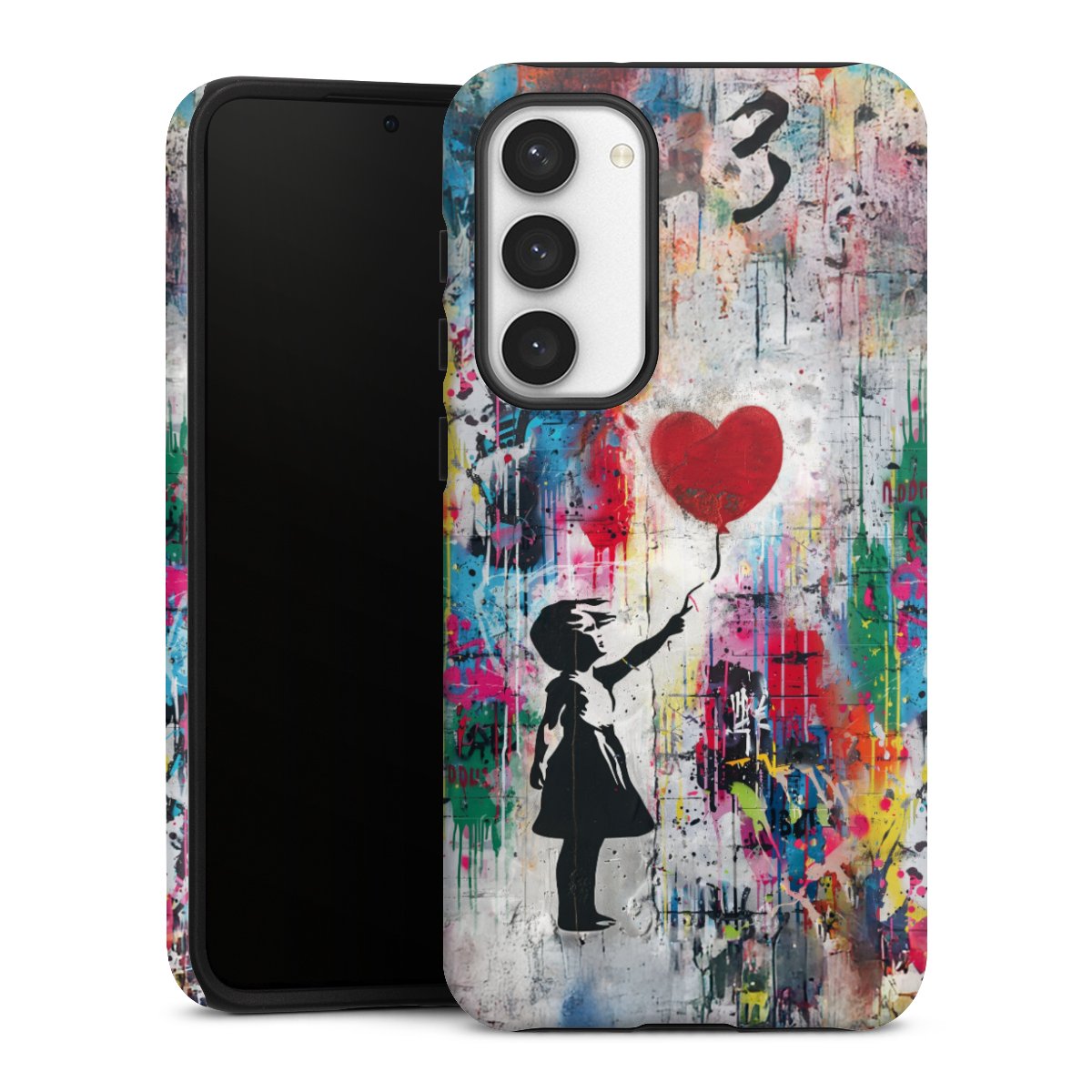 Balloon Girl Colorful