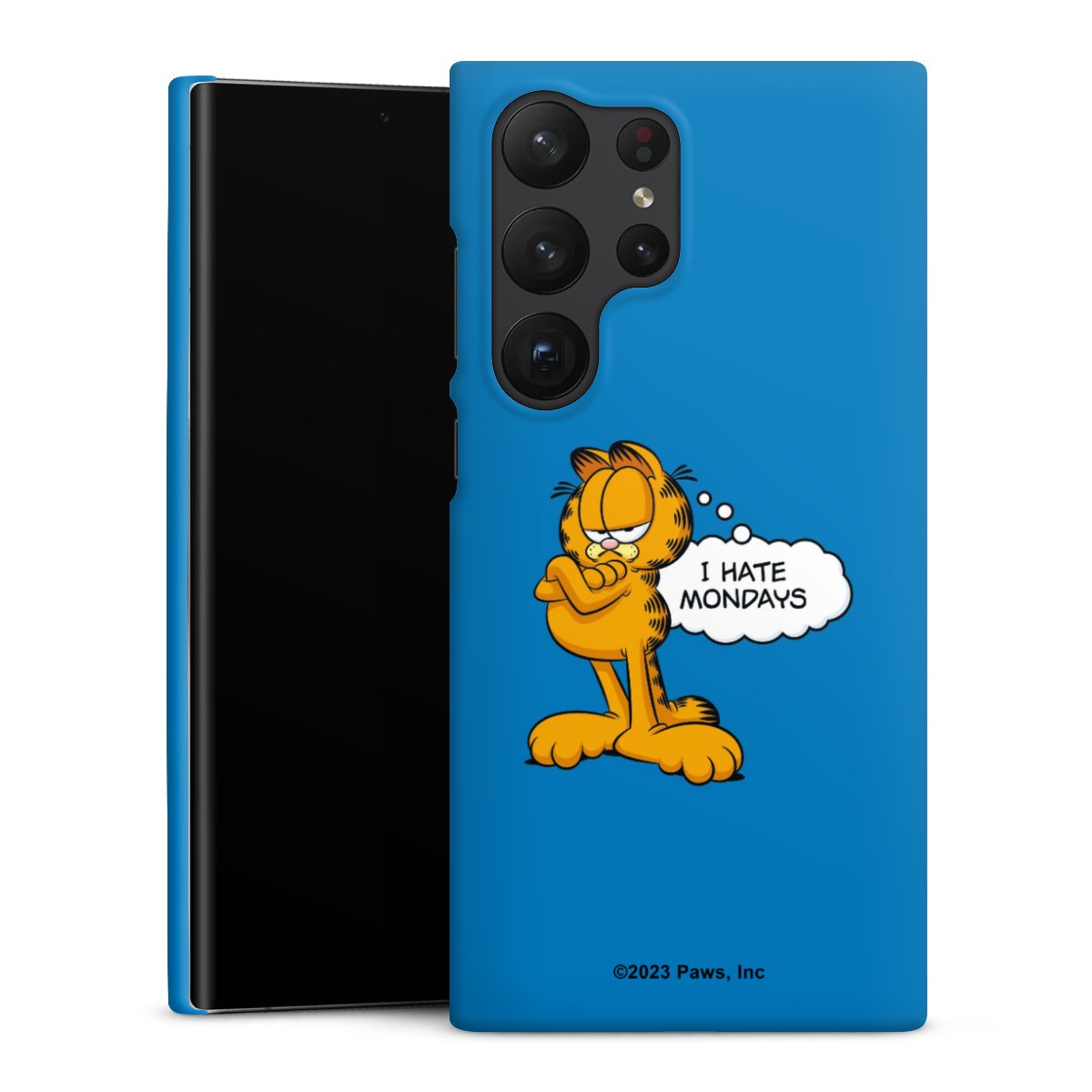 Garfield Je déteste les lundis Bleu