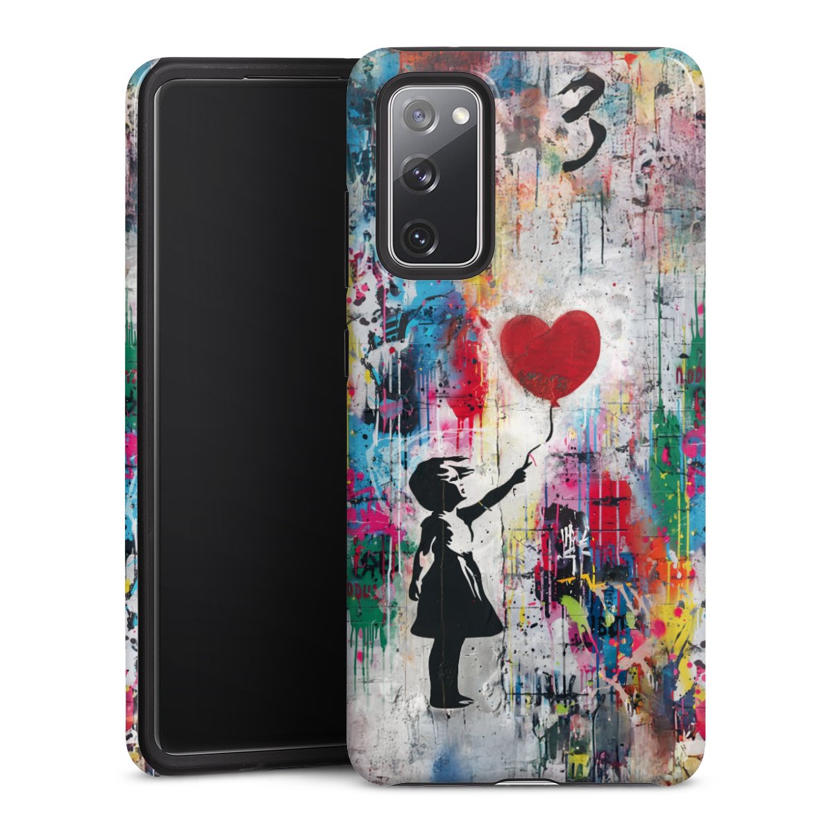 Balloon Girl Colorful