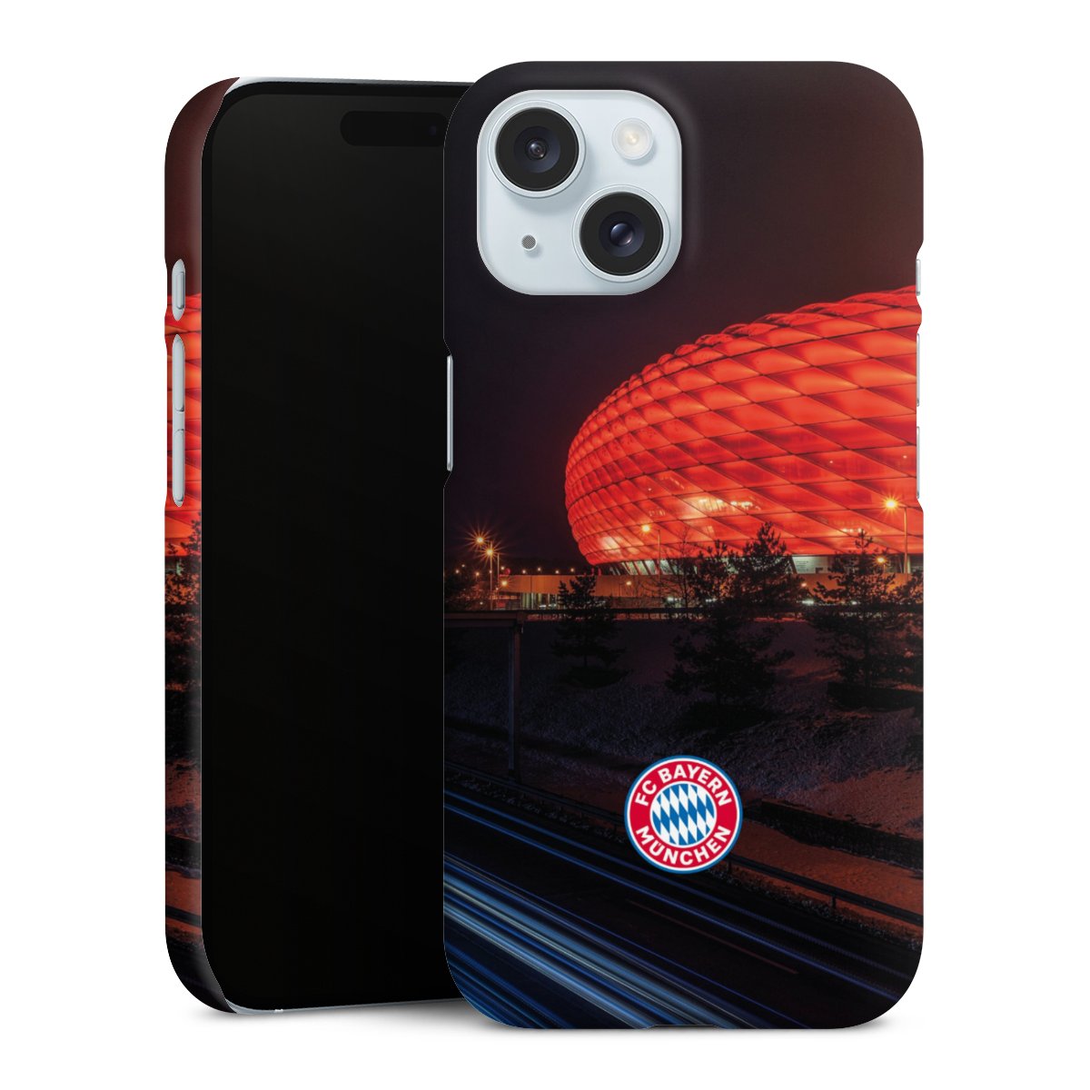 Allianz Arena bei Nacht FCB