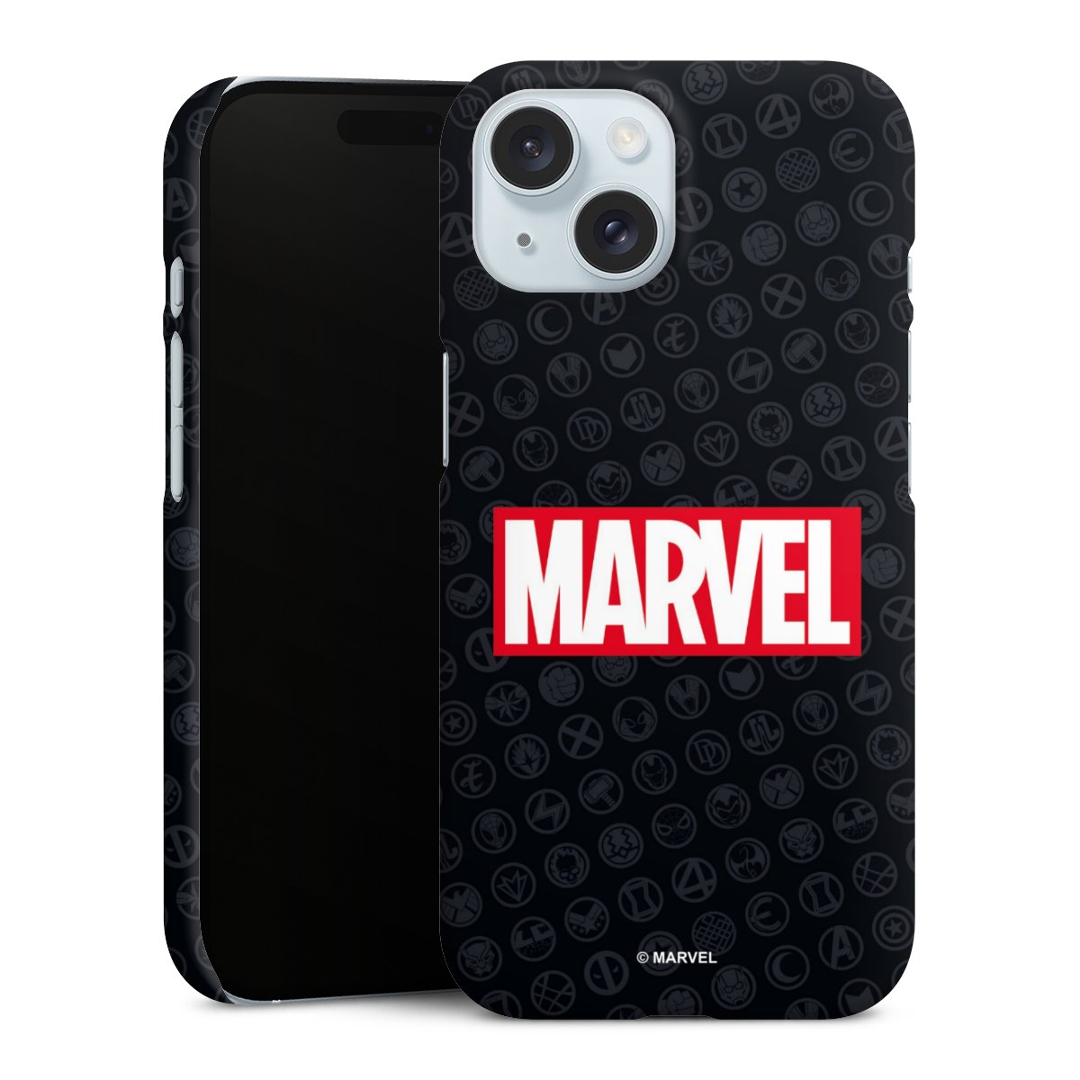 Marvel Logo Black Red 