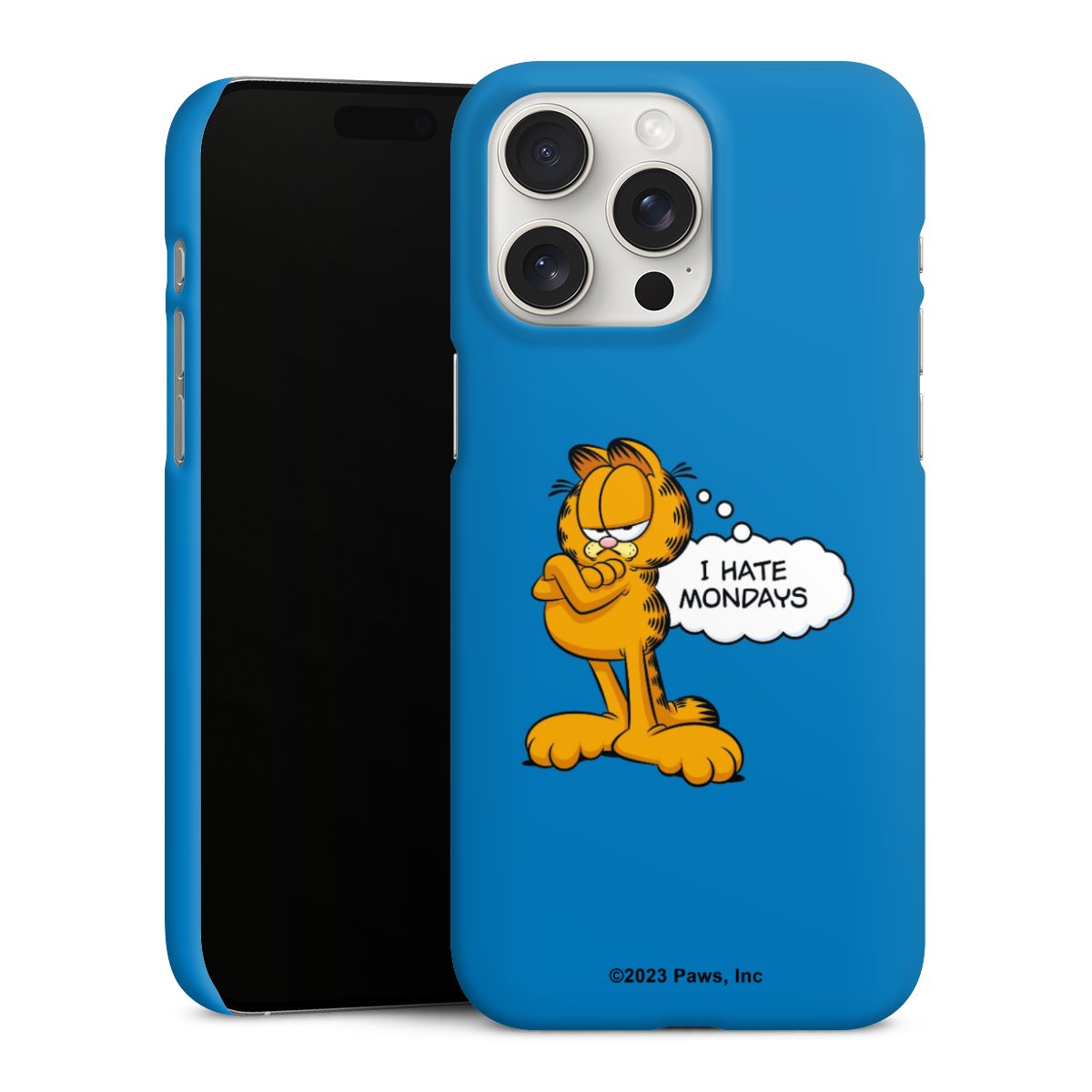 Garfield Je déteste les lundis Bleu