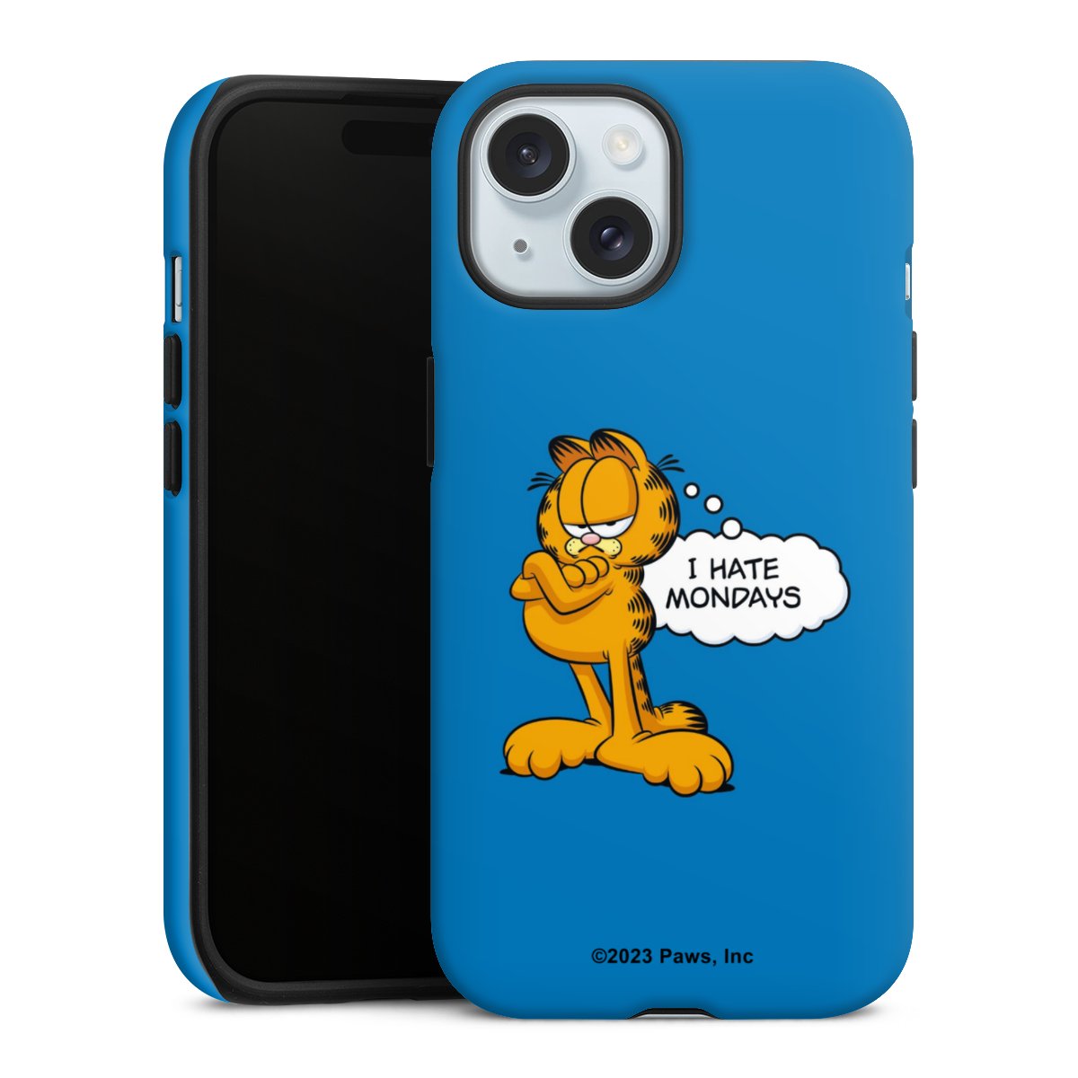 Garfield Ik haat maandagen blauw