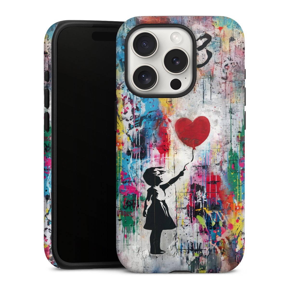 Balloon Girl Colorful