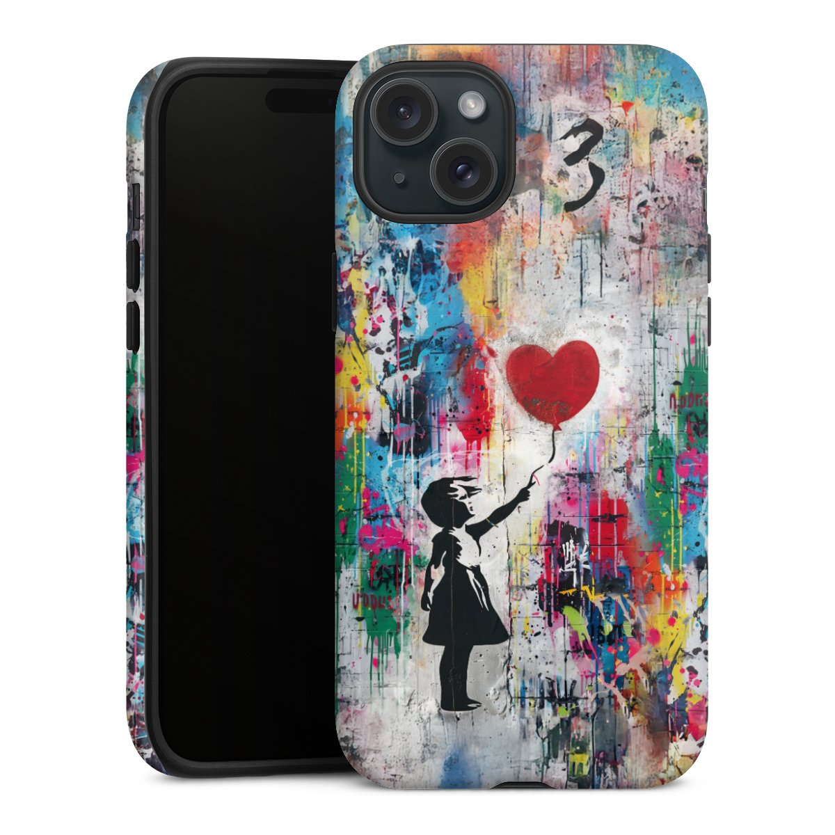 Balloon Girl Colorful