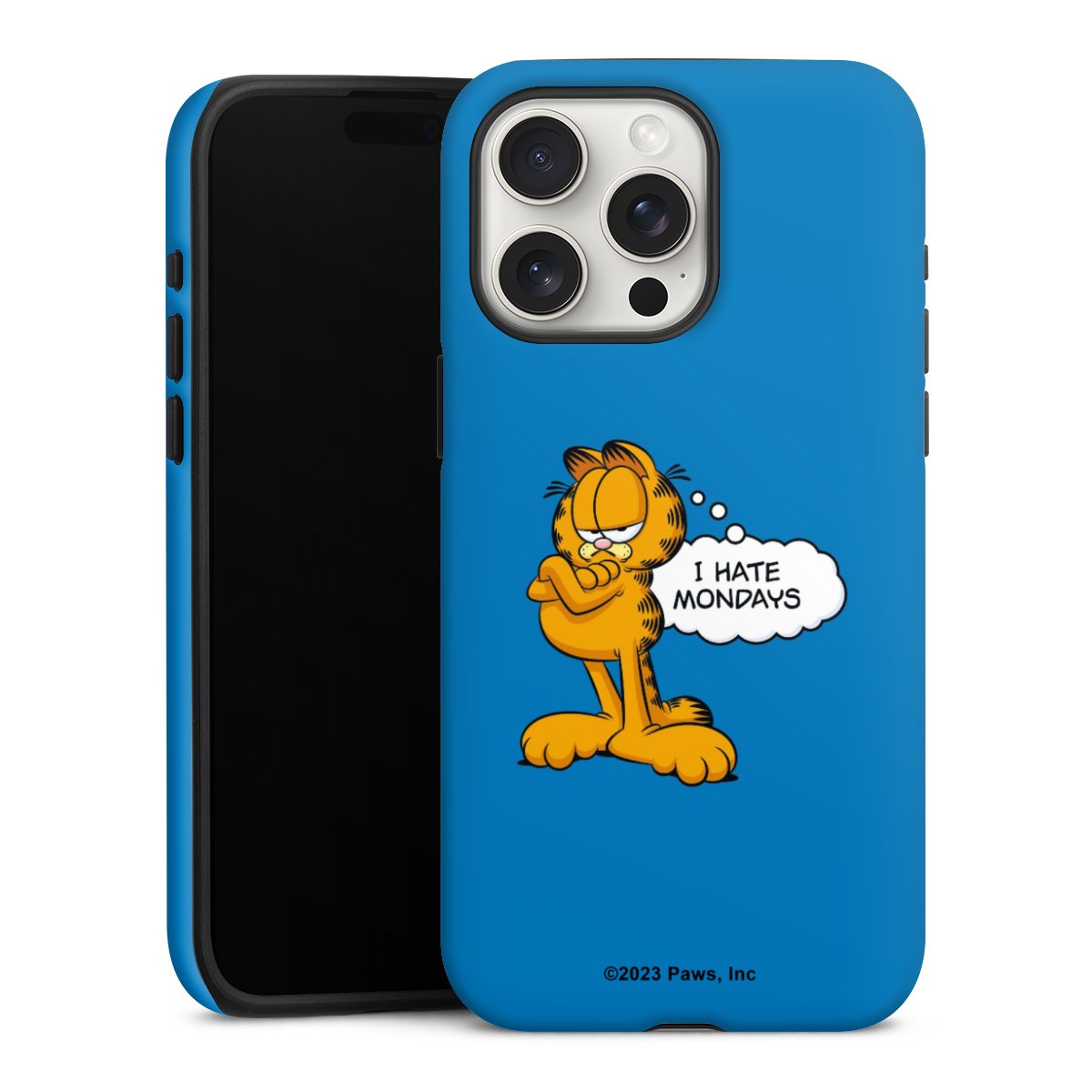 Garfield Je déteste les lundis Bleu