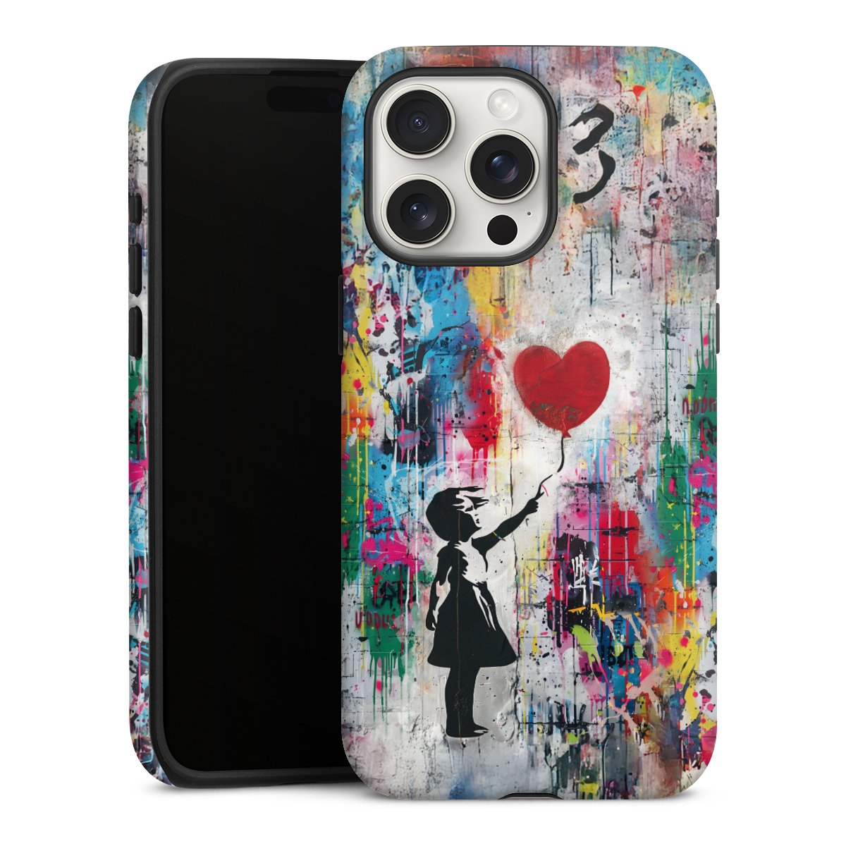 Balloon Girl Colorful