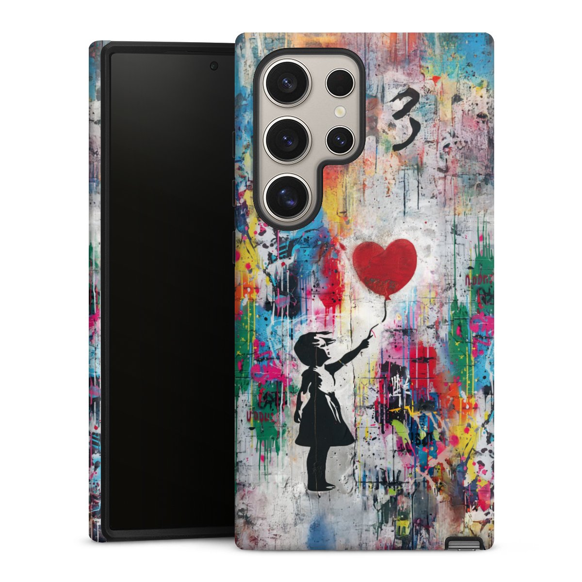 Balloon Girl Colorful
