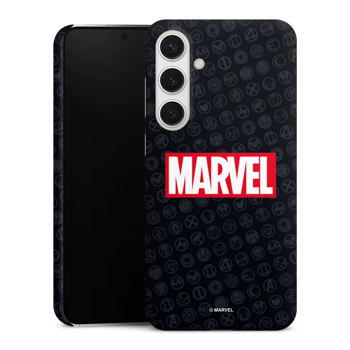 Marvel Logo Black Red 